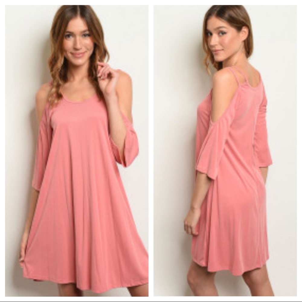 Cold Shoulder Dress - Picture 8 of 8